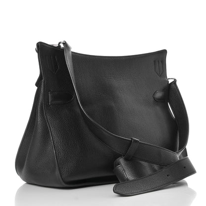 Hermes Taurillon Clemence Jypsiere 34 Black 3 of 34