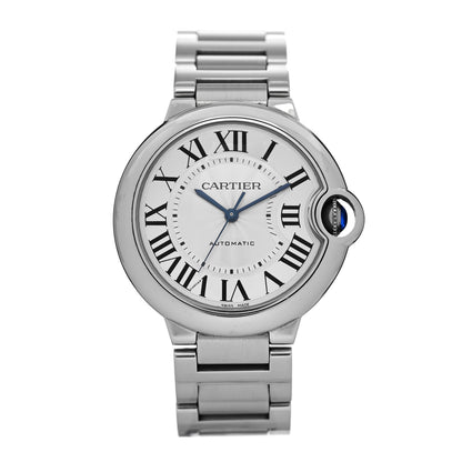 Cartier Stainless Steel 36mm Ballon Bleu De Cartier Automatic Watch 1 of 4