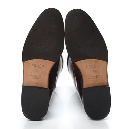 Hermes Box Kelly Jumping Boots 39 Chocolate 7 of 17