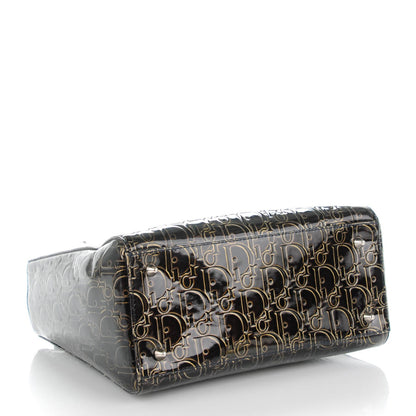 Christian Dior Patent Ultimate Medium Lady Dior Brown 4 of 8