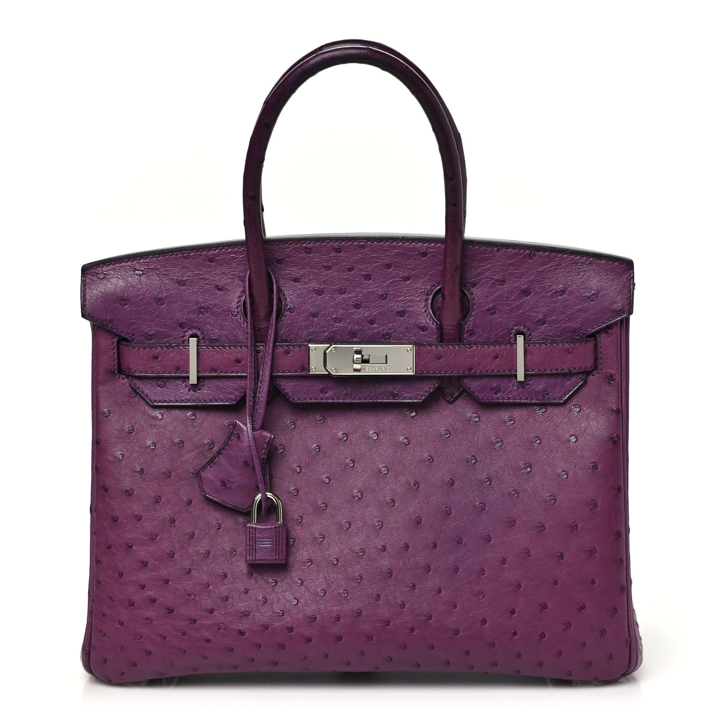 Ostrich Birkin 30 Violine