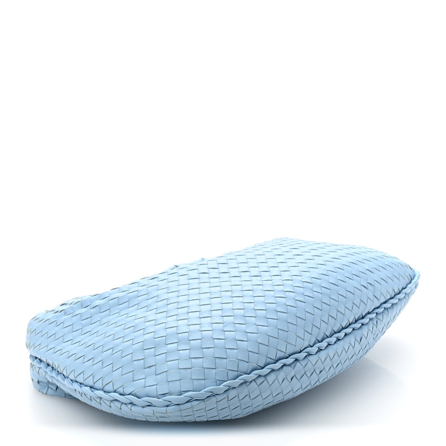 Bottega Veneta Nappa Intrecciato Large Veneta Hobo Light Blue 4 of 14