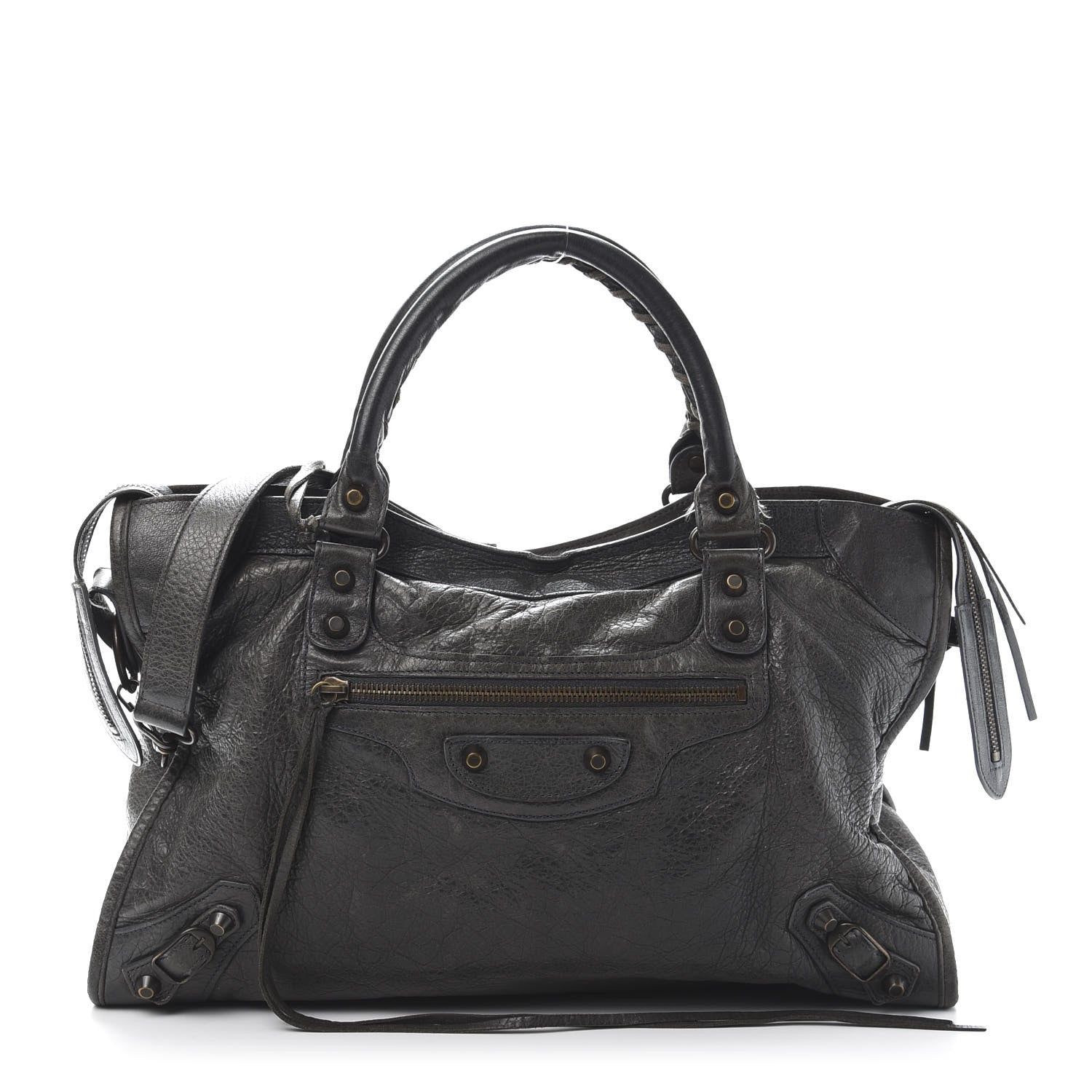 Balenciaga Agneau Classic Hardware City Anthracite 3 of 22