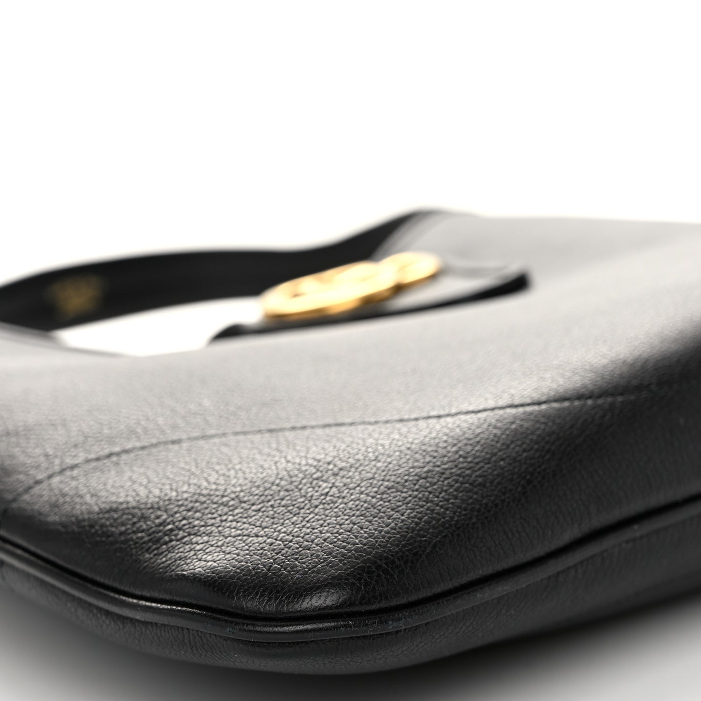 Goatskin Medium Aphrodite Shoulder Bag Black