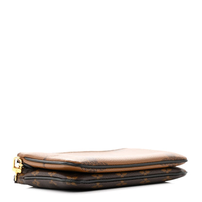 Louis Vuitton Reverse Monogram Giant Double Zip Pochette 4 of 15