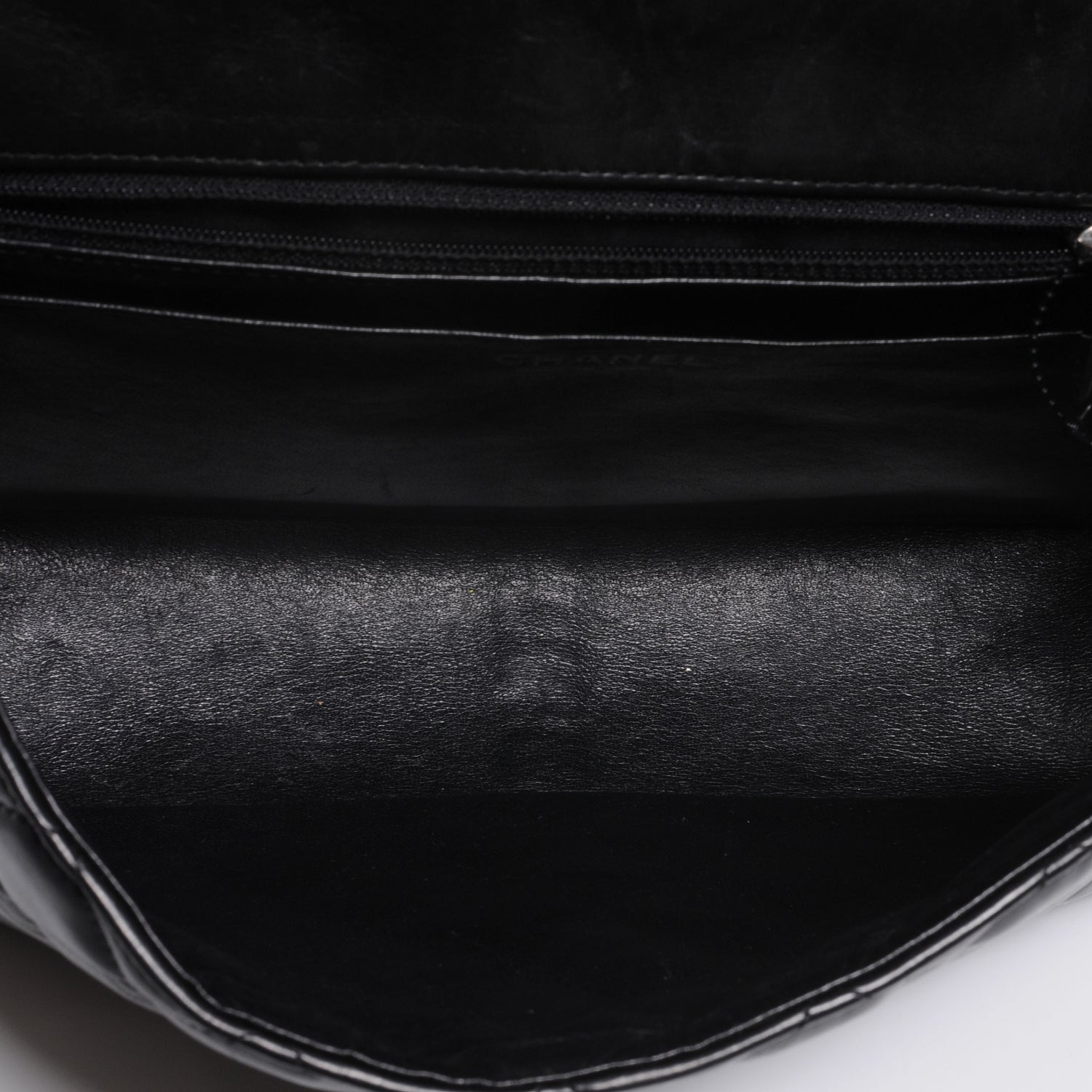 Chanel Lambskin Jumbo Flap w Bijoux Chain Black 6 of 8