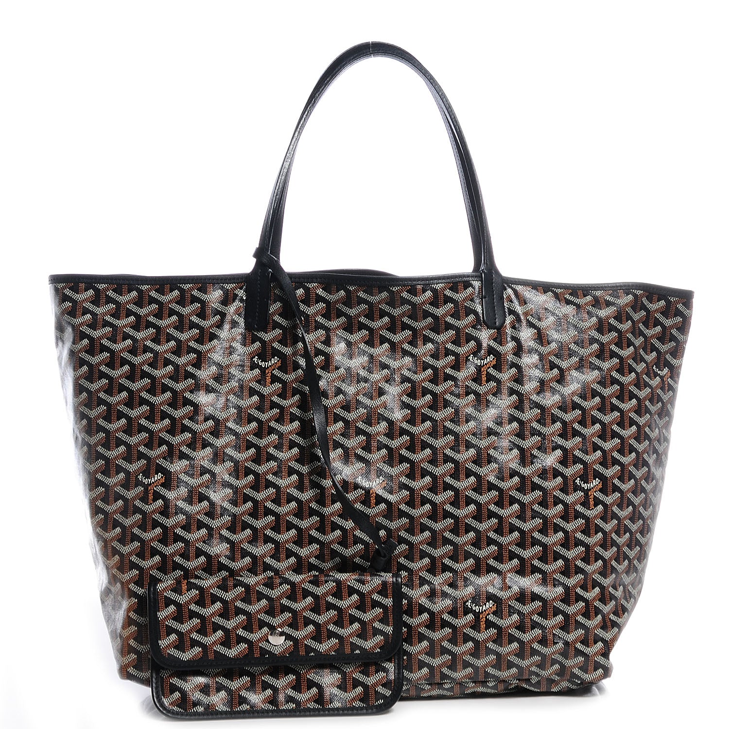 Goyard Goyardine Saint Louis GM Black 1 of 8