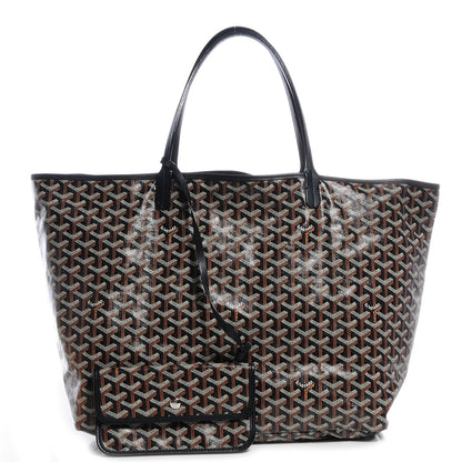 Goyard Goyardine Saint Louis GM Black 1 of 8