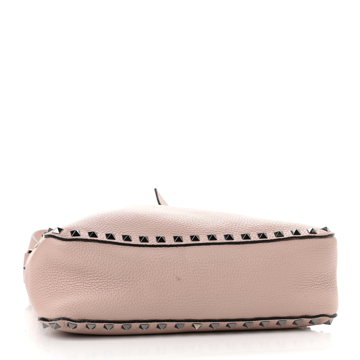 Valentino Garavani Pebbled Calfskin Small Rockstud Flip-Lock Messenger Bag Poudre 4 of 9