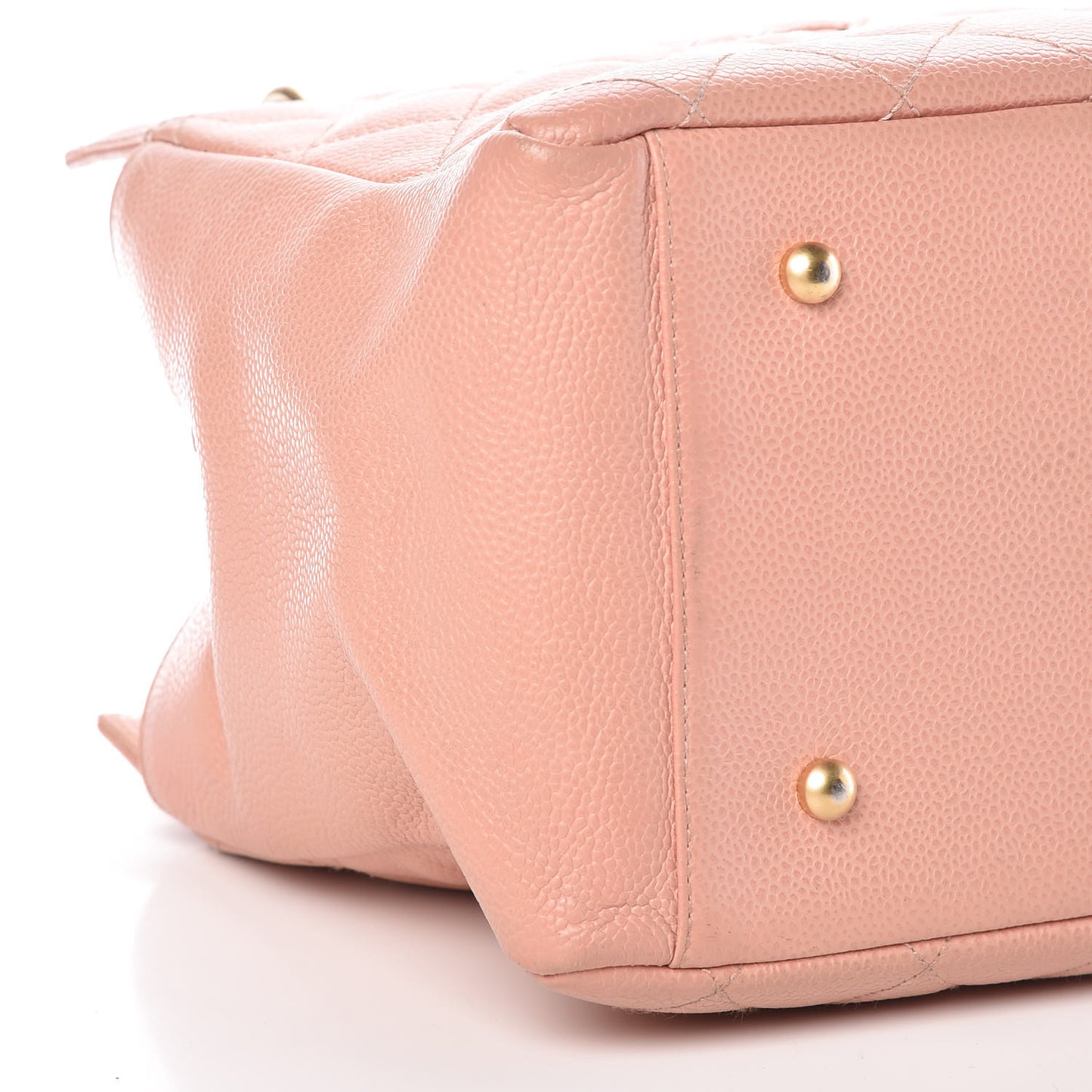 Caviar Quilted Petit Timeless Shopping Tote PTT Pink