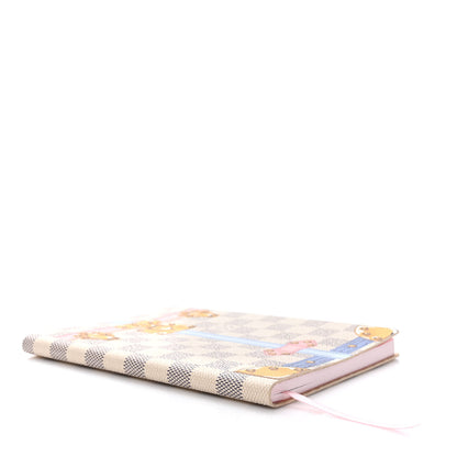Louis Vuitton Damier Azur Summer Trunks Clemence Notebook MM 4 of 6