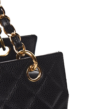 Chanel Caviar Quilted Petit Timeless Tote PTT Black 14 of 15