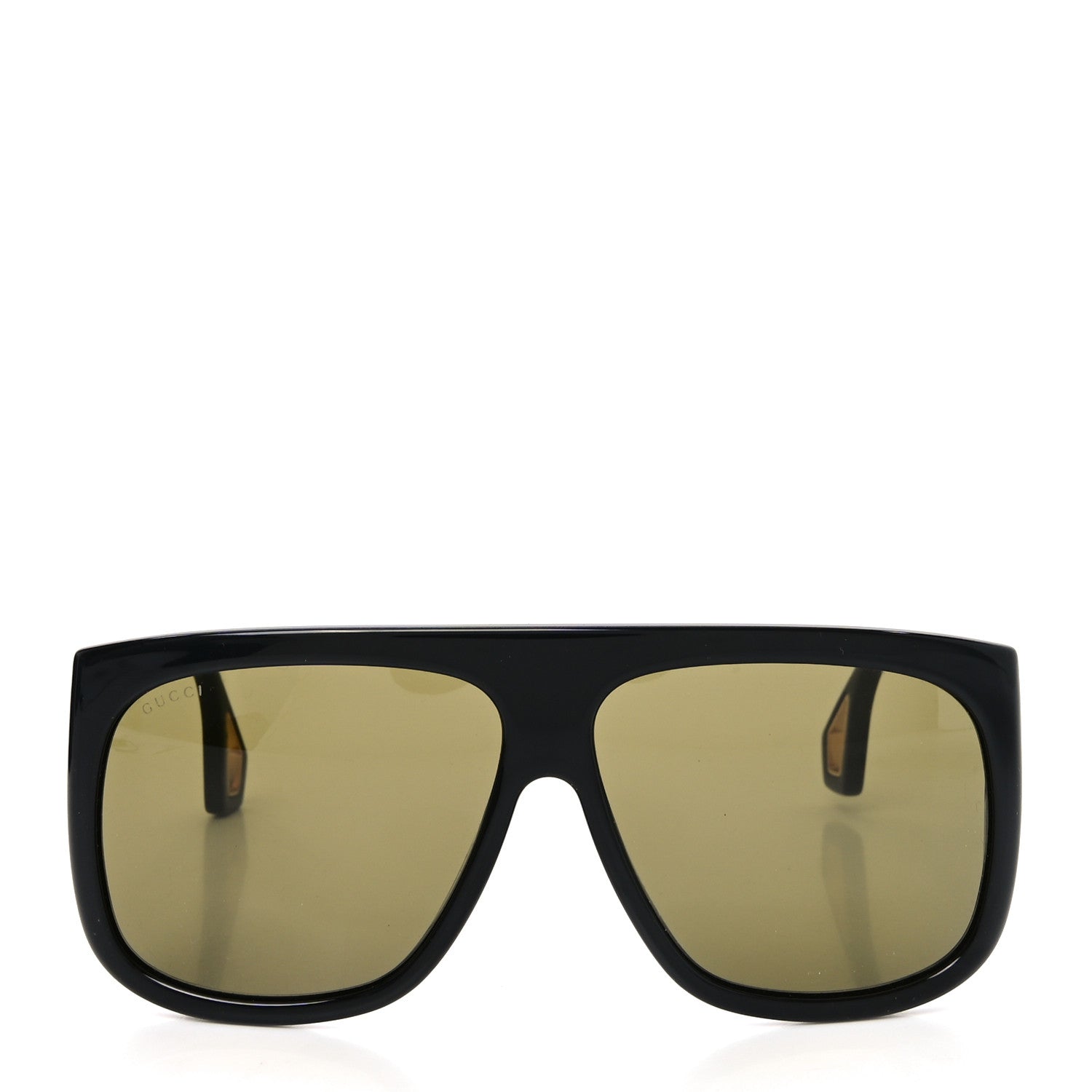 Gucci Acetate Shield Sunglasses GG0467S Black 1774838 – FASHIONPHILE