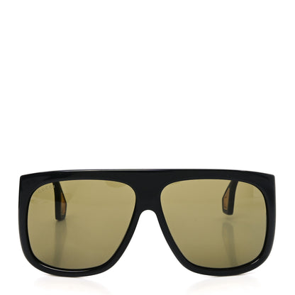 Gucci Acetate Shield Sunglasses GG0467S Black 2 of 8