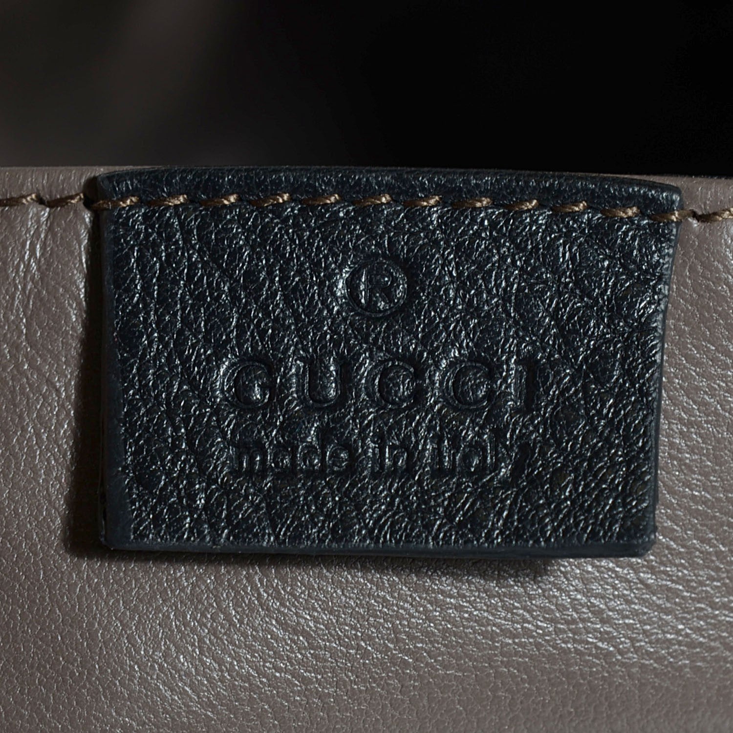 Gucci Pebbled Calfskin Miss Bamboo Bucket Bag Black 6 of 9