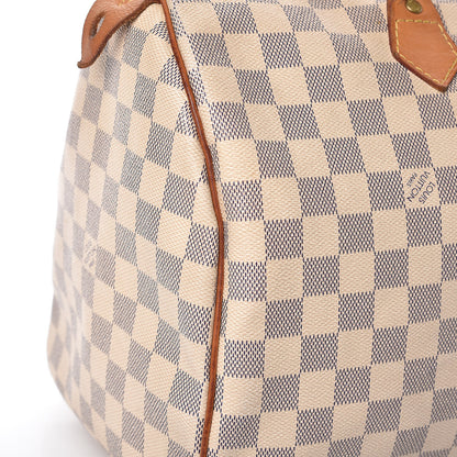 Louis Vuitton Damier Azur Speedy 35 26 of 31