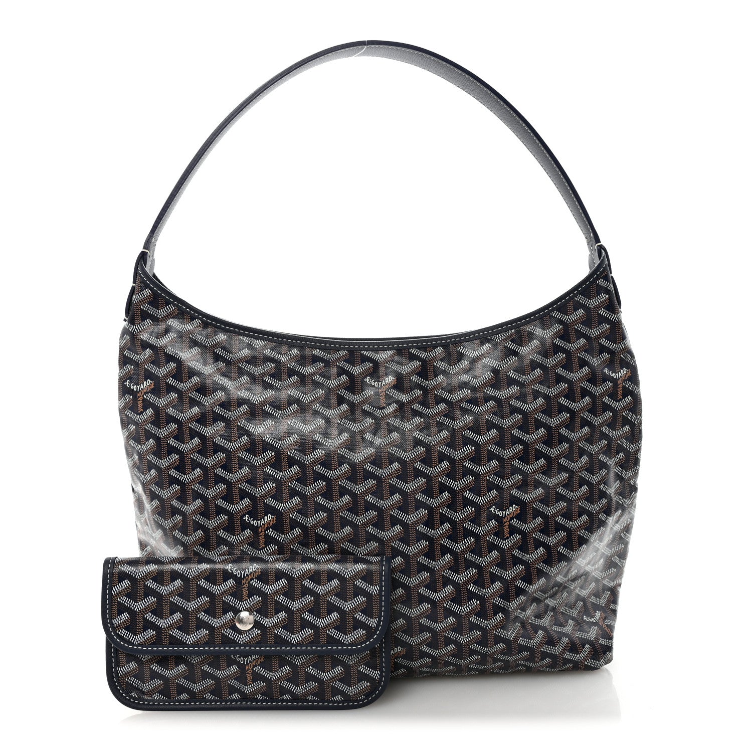 Goyard Goyardine Boheme Hobo Navy Blue 3 of 9