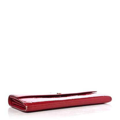 Louis Vuitton Vernis Sarah Wallet Pomme D'Amour 3 of 5