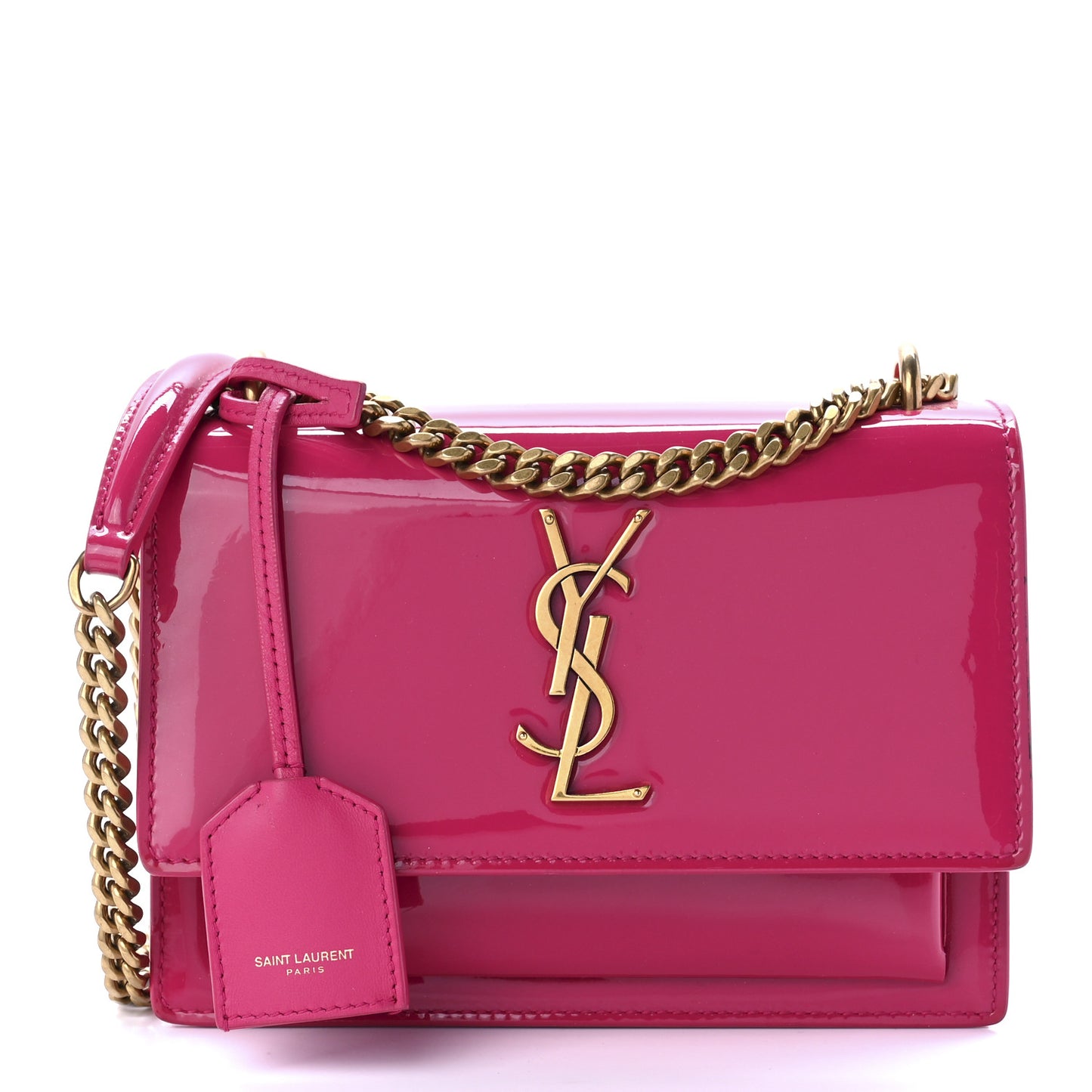 Patent Small Monogram Sunset Bubblegum