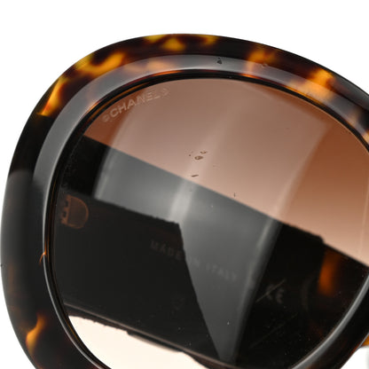 Chanel Acetate Patent CC Bow Sunglasses 5282-Q Tortoise 8 of 10