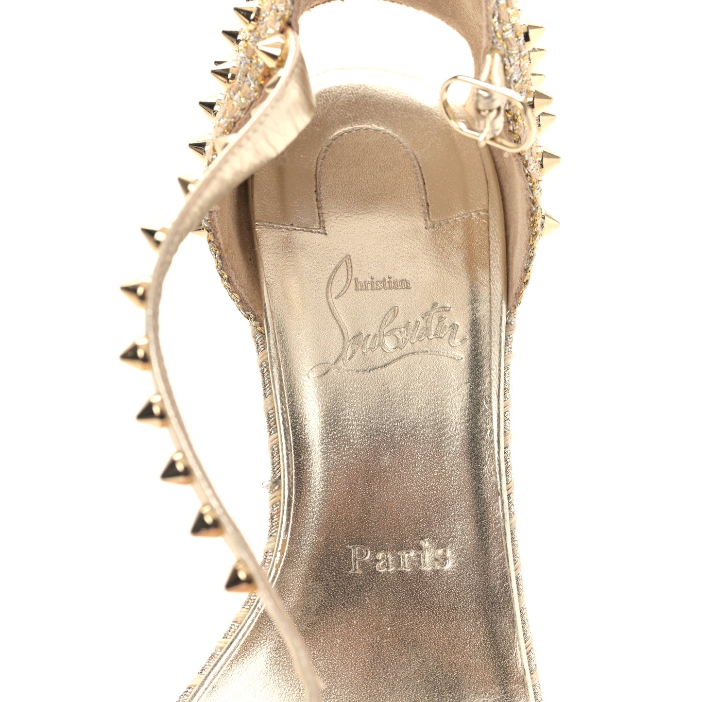 Nappa Metallic Madmonica 120 Wedge Sandals 38 Gold