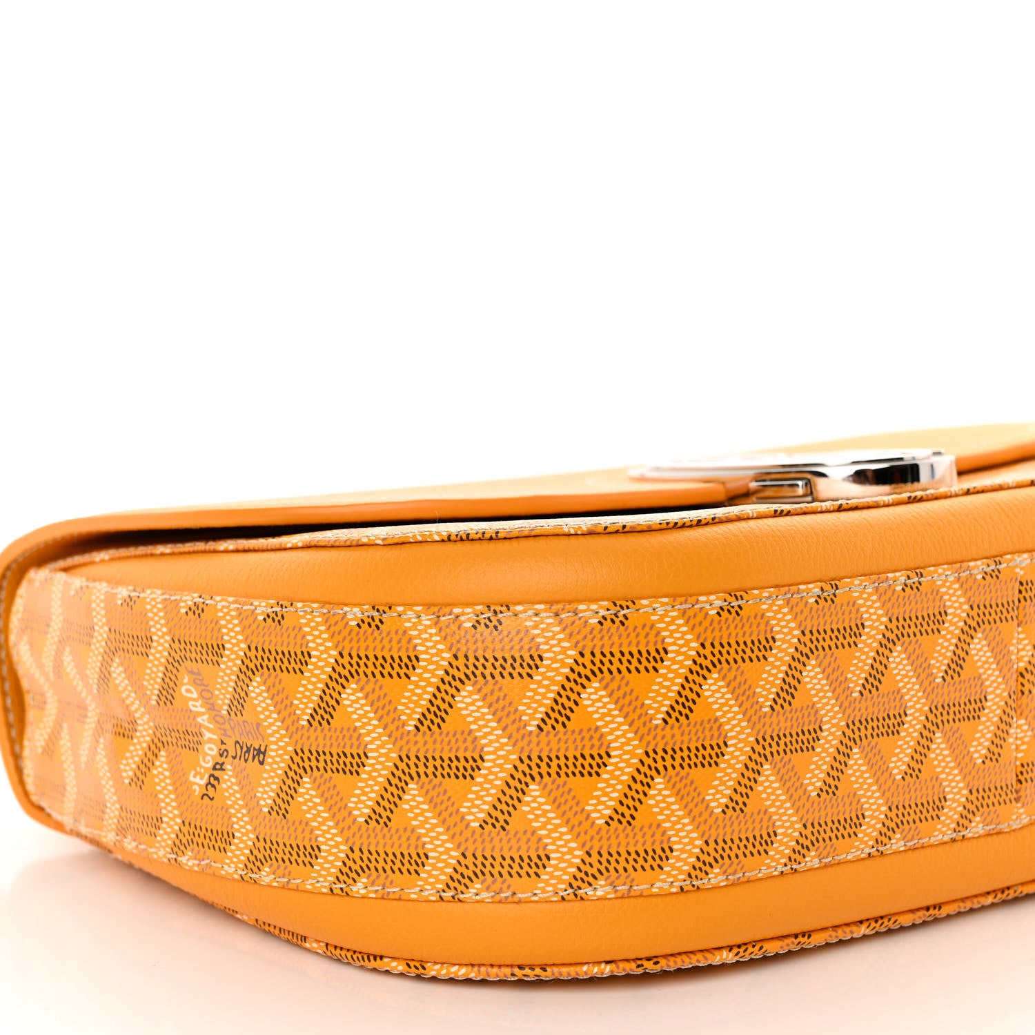 Goyard Goyardine 233 PM Shoulder Bag Yellow 8 of 9