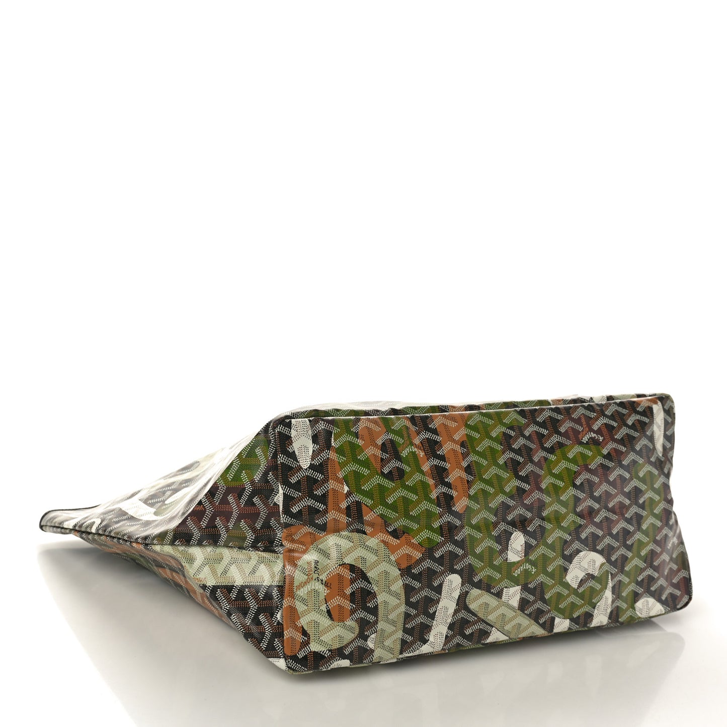 Goyardine Saint Louis Lettres Camouflage PM Black Green