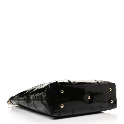 Versace Patent Medusa Tote Black 4 of 12