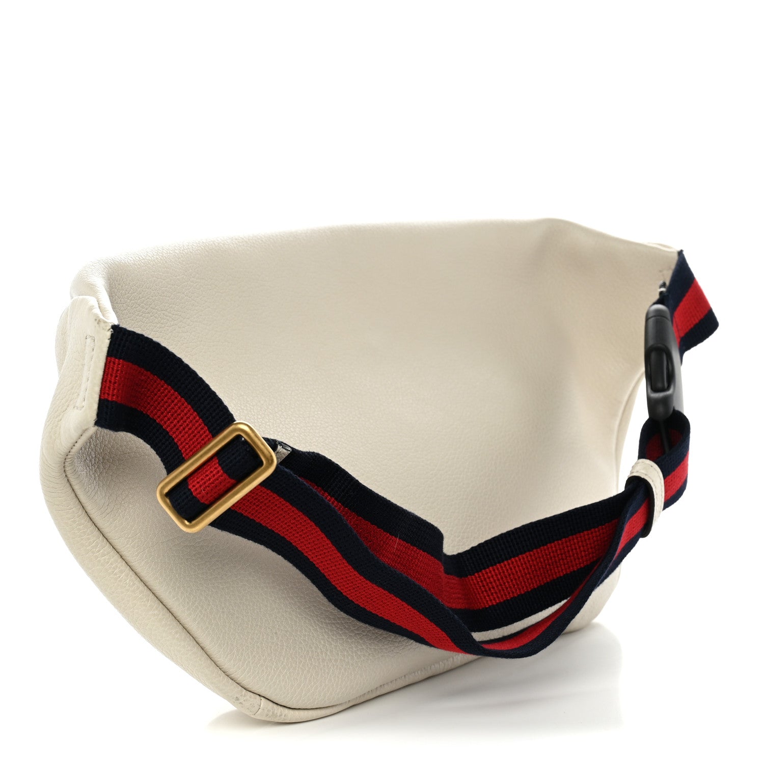 Gucci Grained Calfskin Logo Belt Bag White 3 of 10