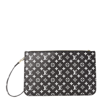 Louis Vuitton Monogram Giant Jungle Neverfull MM GM Pochette Black 1 of 7