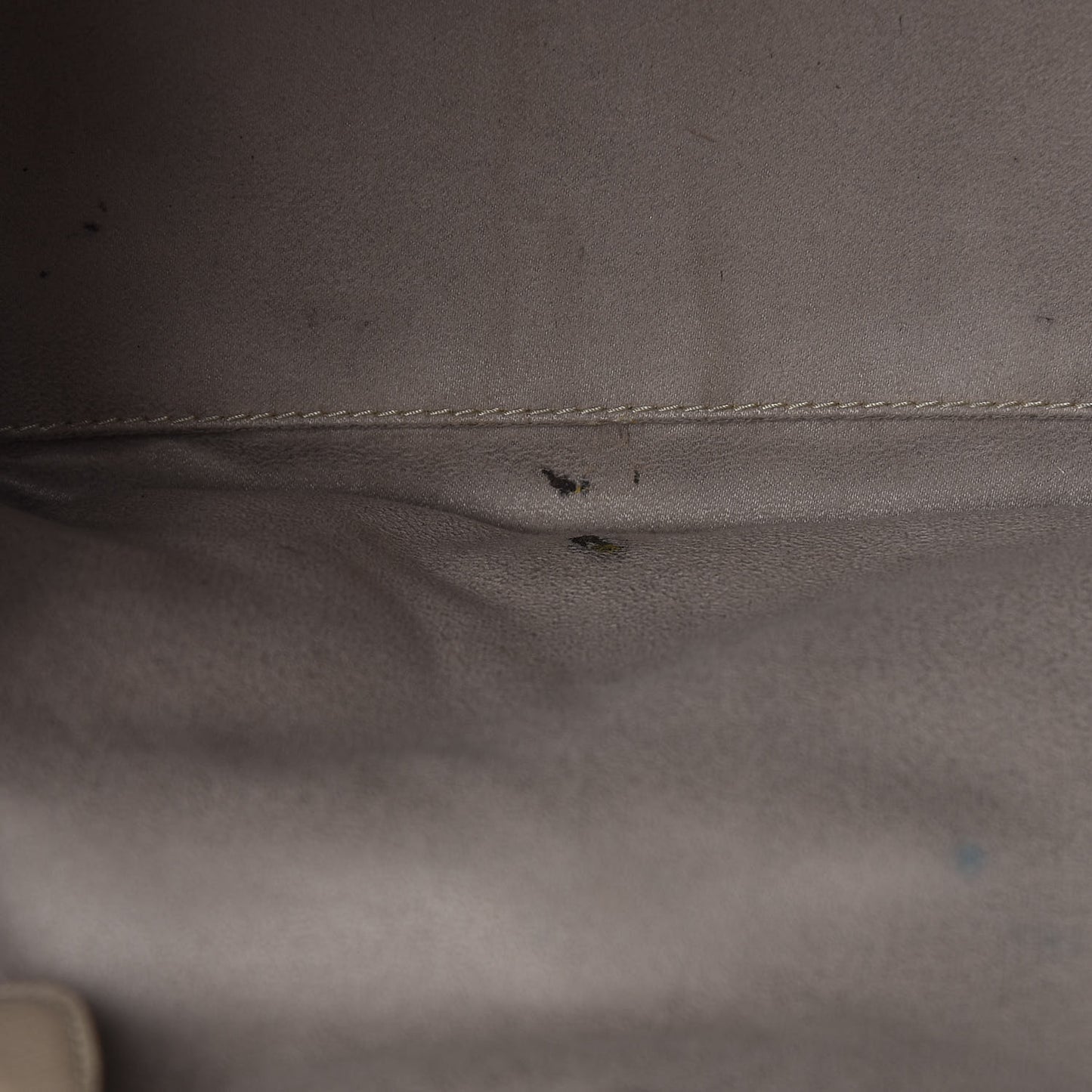 Drummed Calfskin Mini Luggage Dune