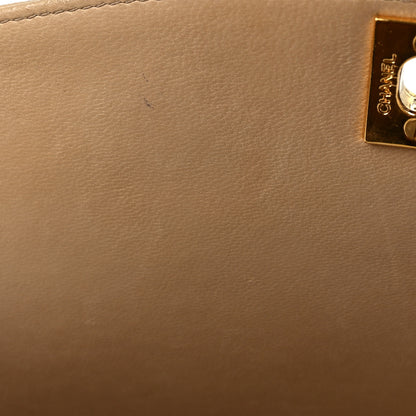 Chanel Lambskin Quilted Small Single Flap Beige 10 of 10
