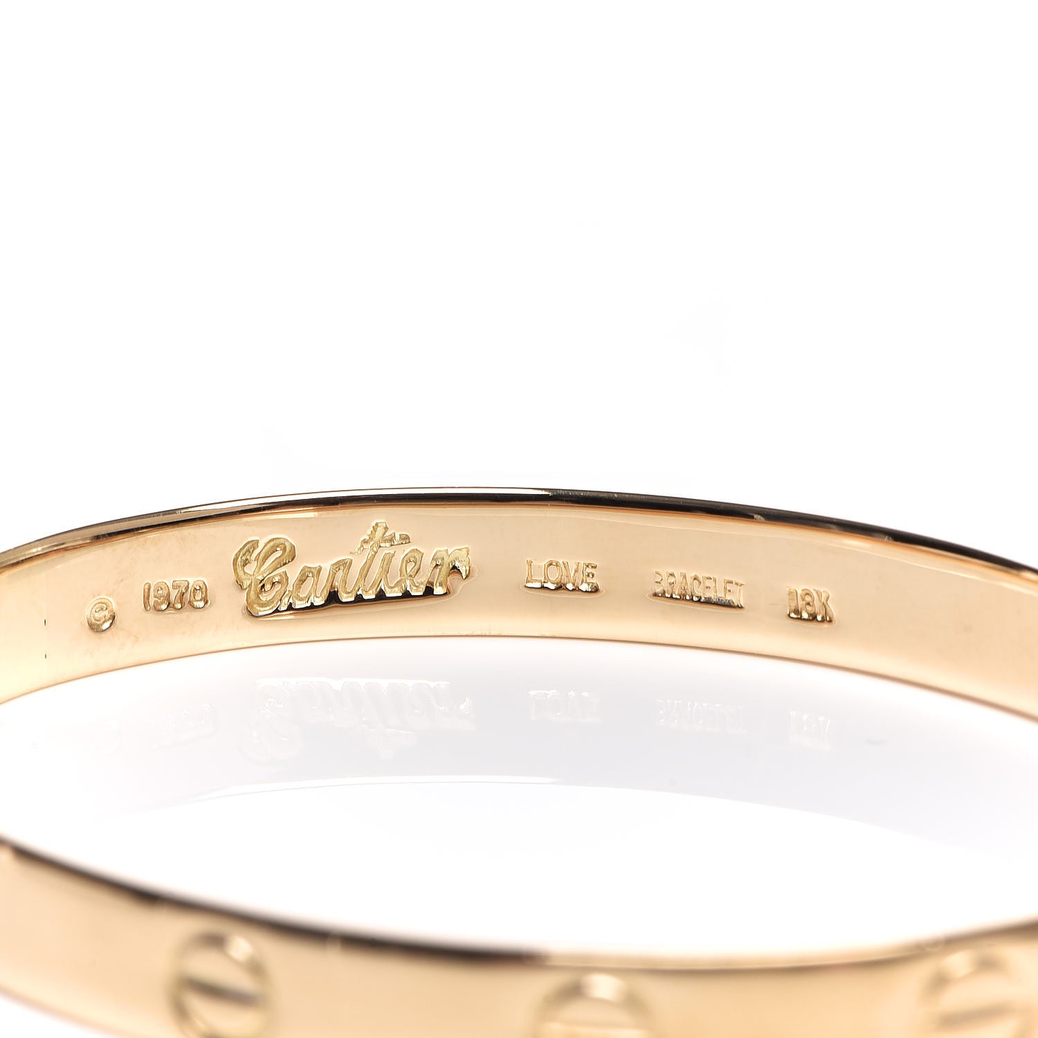 Cartier 18K Yellow Gold Aldo Cipullo LOVE Bracelet 16 5 of 7