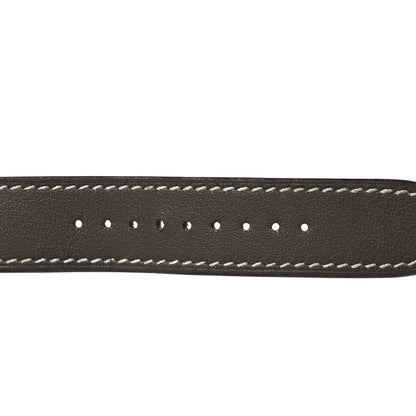 Hermes Swift 40mm Apple Watch Double Tour Band Etoupe 3 of 10