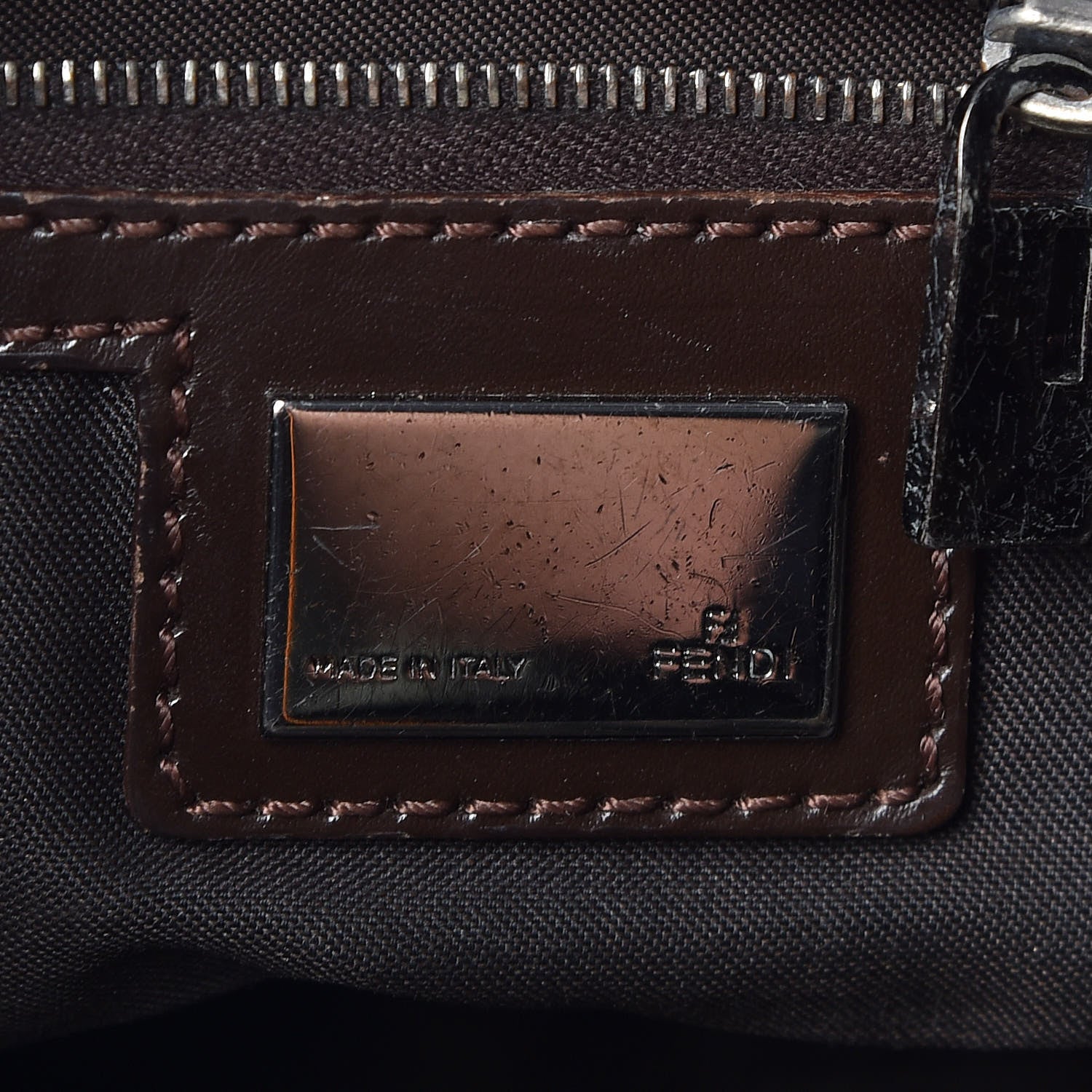 Fendi Zucca Mama Baguette Tobacco 6 of 16