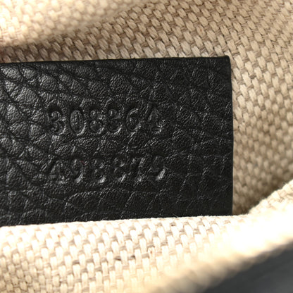 Gucci Pebbled Calfskin Small Soho Disco Bag Black 7 of 10