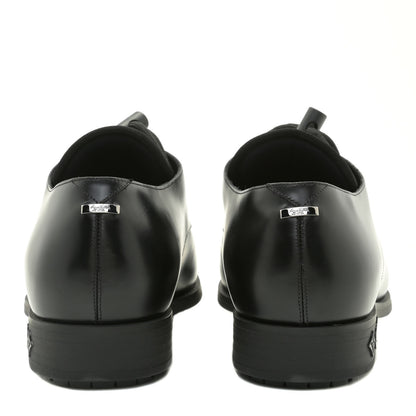Louis Vuitton Calfskin Mens Formal Derby Shoes 8.5 Black 5 of 15