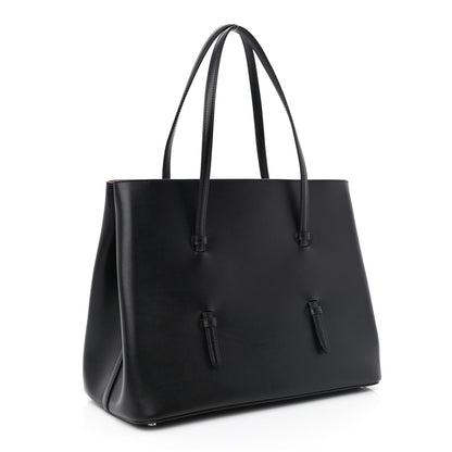 Alaia Calfskin Laser Cut Mina 32 Bag Black 4 of 13