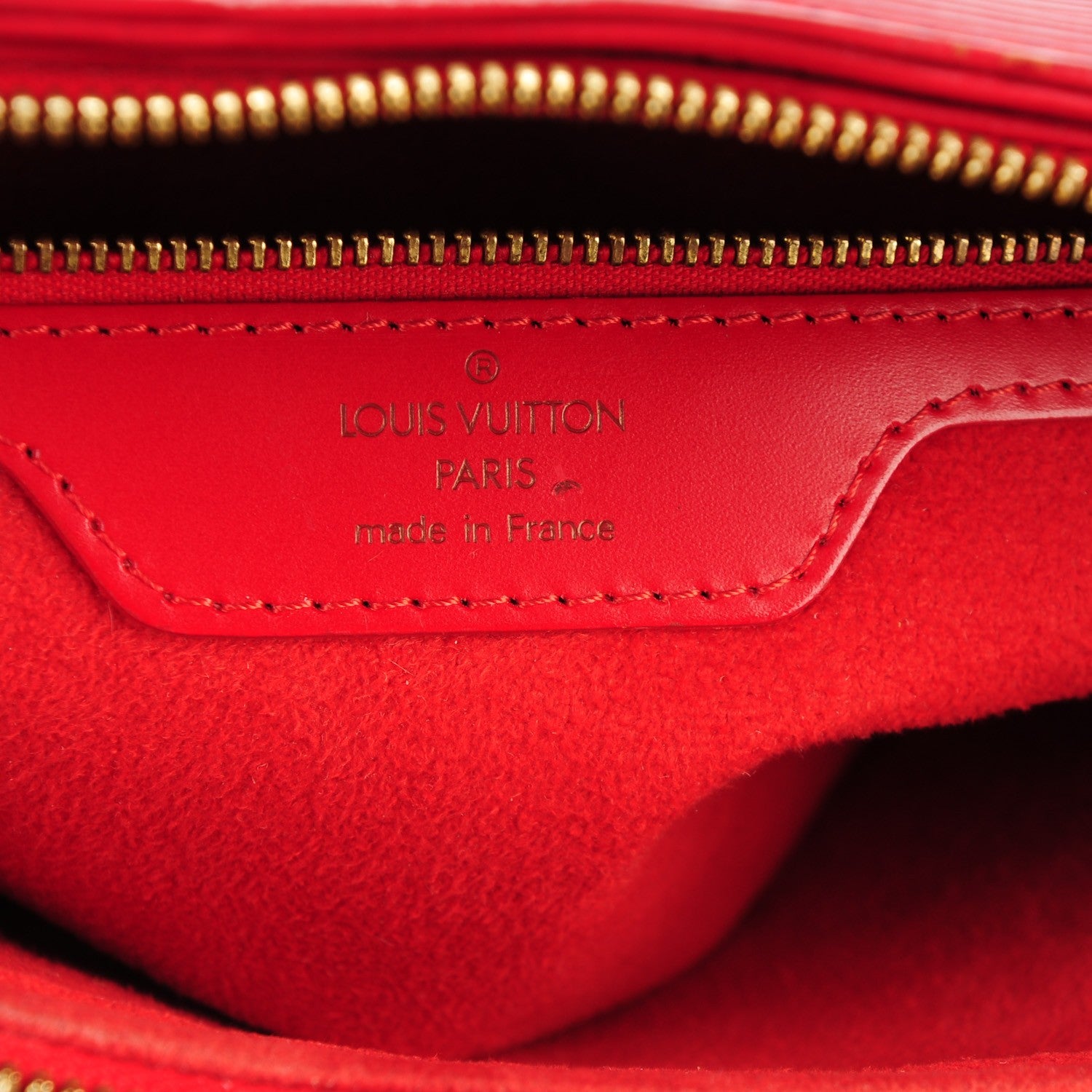 Louis Vuitton Epi Cabas Mezzo Rouge 6 of 7