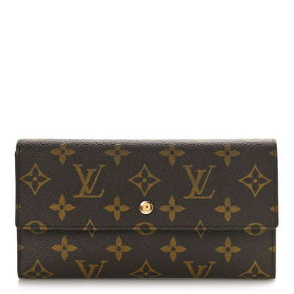 Louis Vuitton Monogram Porte Tresor International Wallet 1 of 8