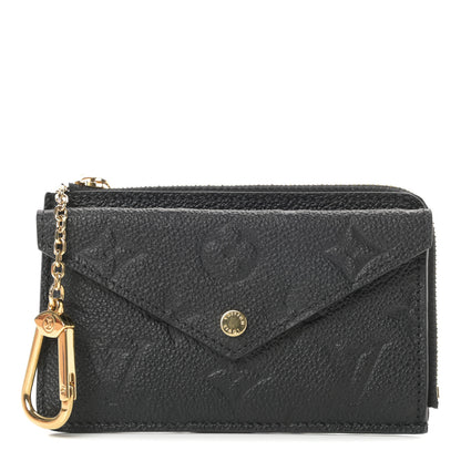 Louis Vuitton Empreinte Recto Verso Card Holder Black 1 of 7