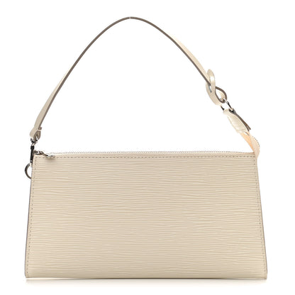 Louis Vuitton Epi Pochette Accessories 24 Ivory 1 of 10