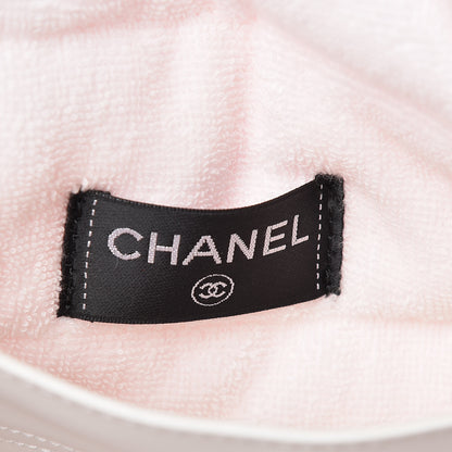 Chanel Terry Cotton CC Beach Tote Towel Set Pink 8 of 16