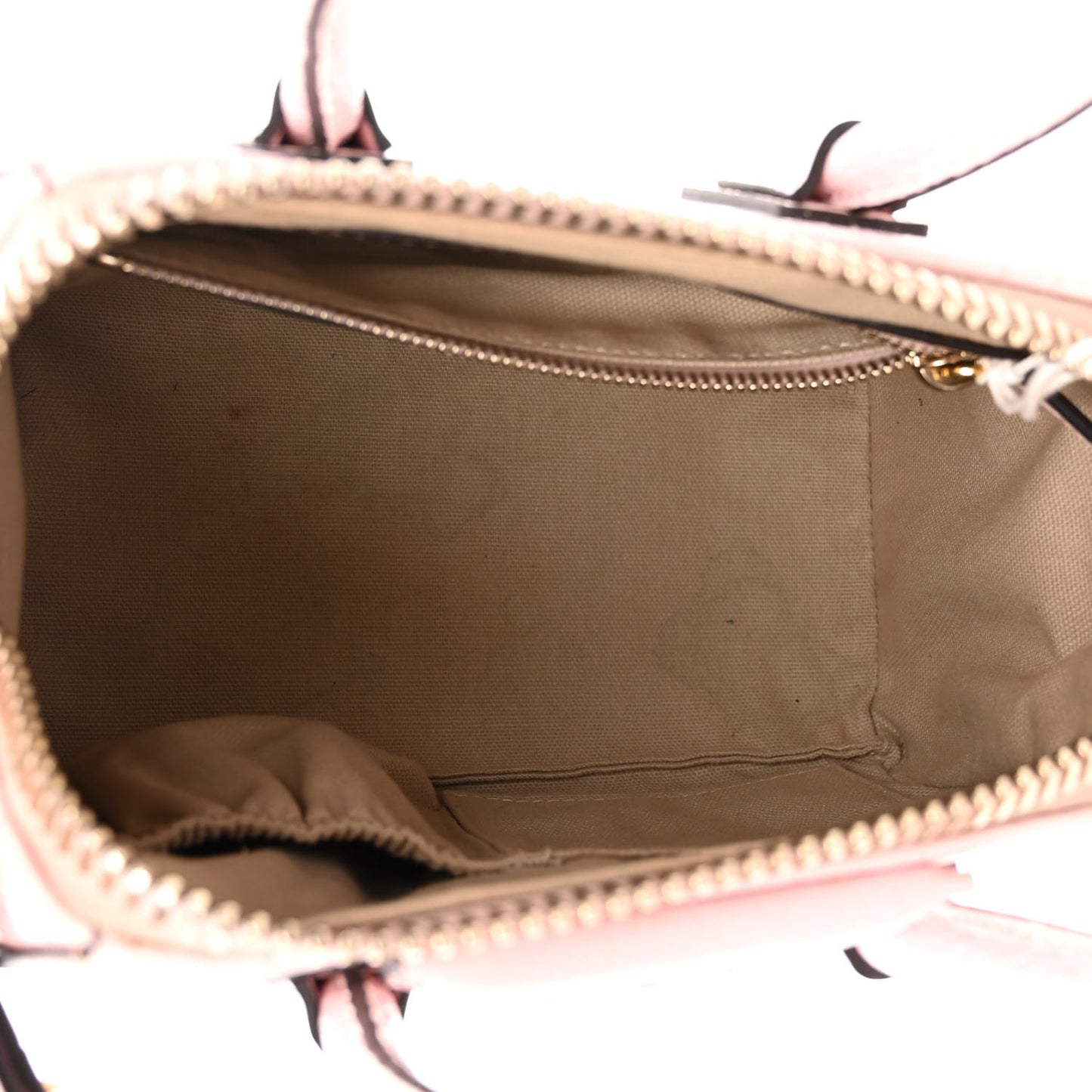 Calfskin Crocodile Embossed Mini Antigona Pink