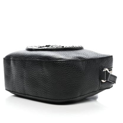 Gucci Pebbled Calfskin Studded Small Soho Disco Bag Black 9 of 10