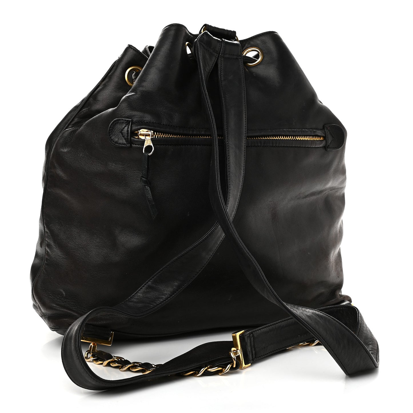Lambskin CC Timeless Backpack Black