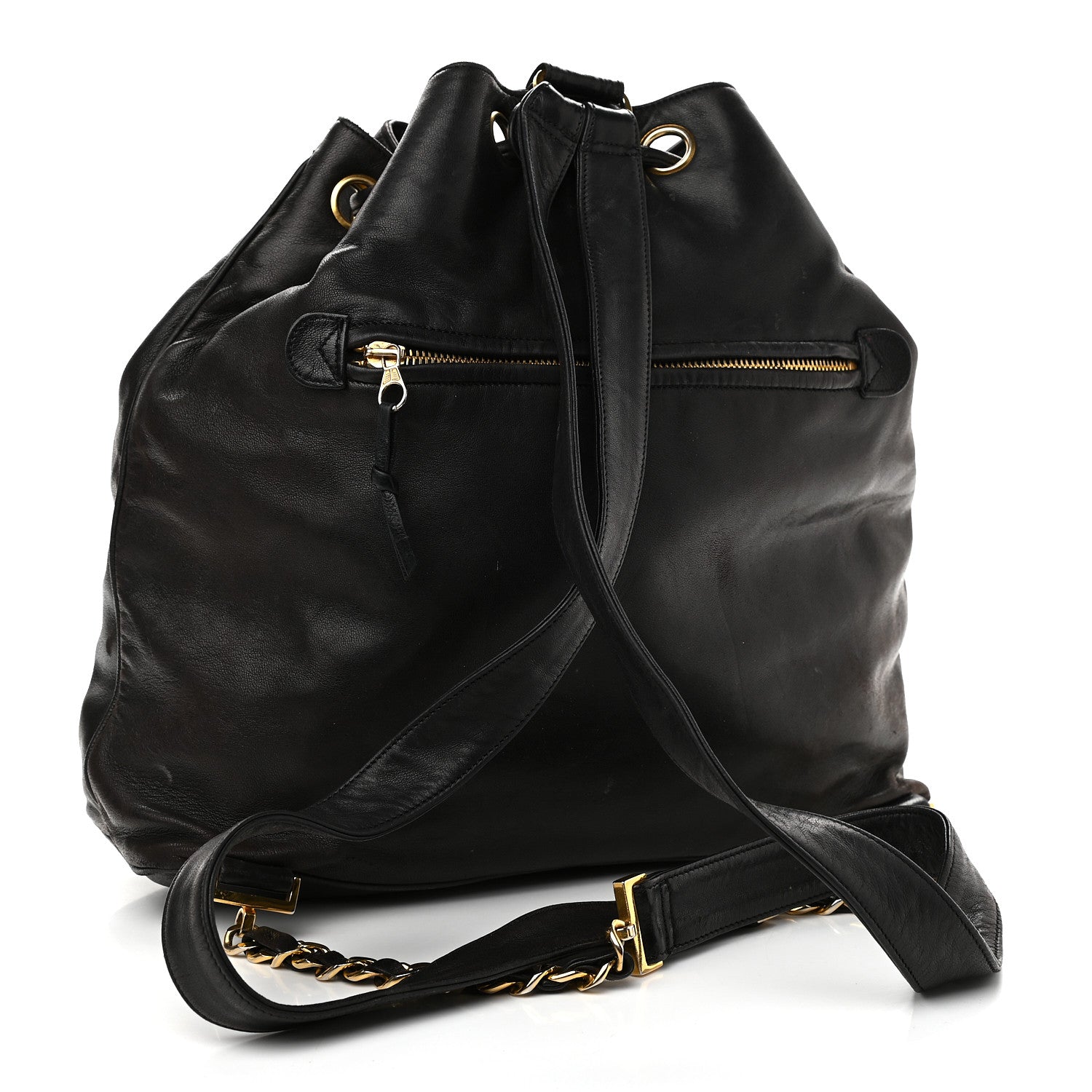 Chanel Lambskin CC Timeless Backpack Black 4 of 14
