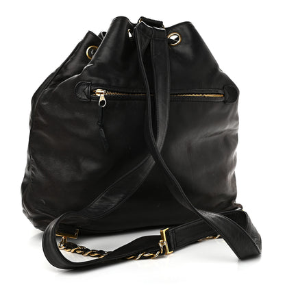 Chanel Lambskin CC Timeless Backpack Black 4 of 14