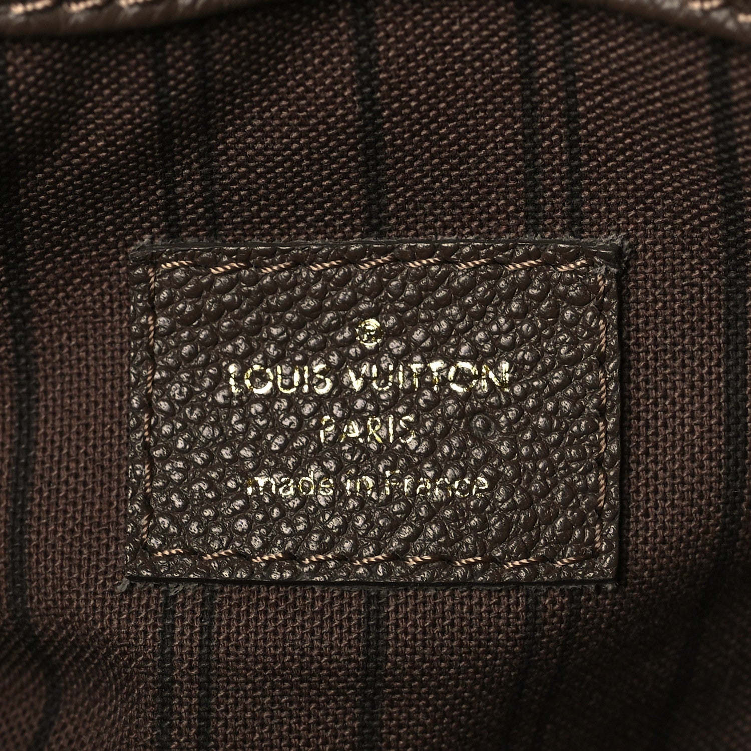Louis Vuitton Empreinte Artsy MM Chocolate 5 of 5