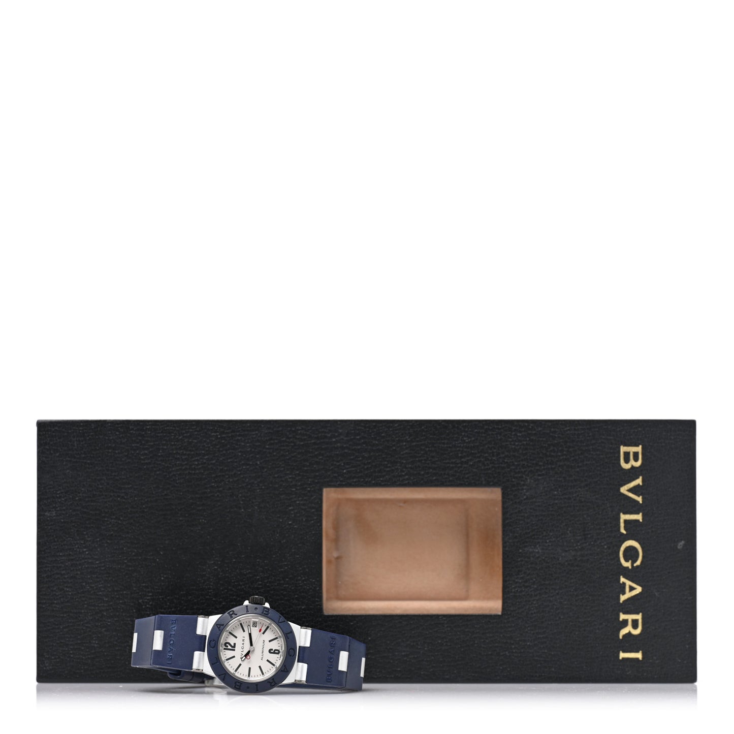 Aluminum Rubber 32mm Diagono Quartz Watch White